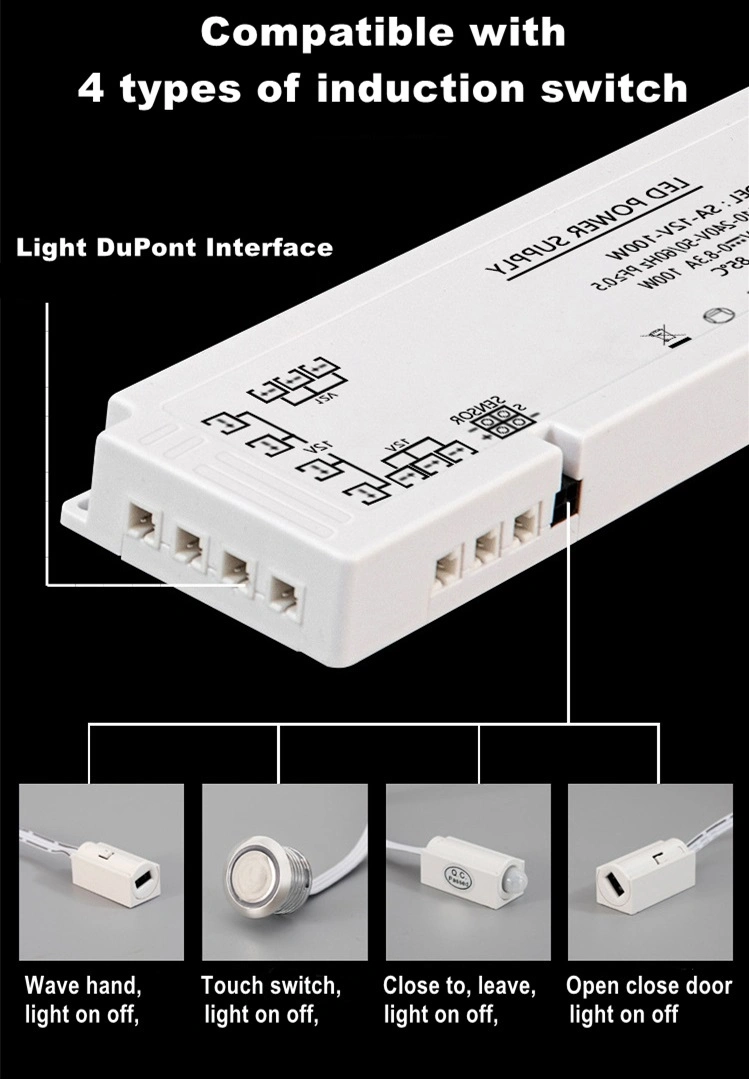 Wired Motion Sensor Under Cabinet Lighting Electronic IR Sensor Switch Electronic IR Sensor Switch