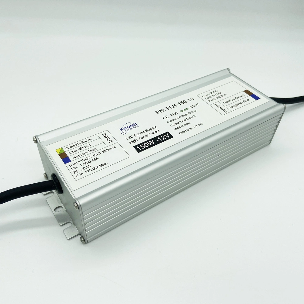 Factory Price DC Switching 150W Power Supply Constant Voltage LED Driver with CE RoHS SAA Rcm