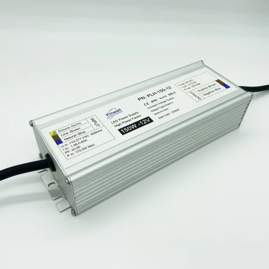 Preço de fábrica DC Switching 150W Fonte de alimentação Driver LED de tensão constante com marcação RoHS SAA Rcm